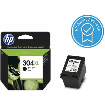 HP 304XL originální inkoustová kazeta černá N9K08AE