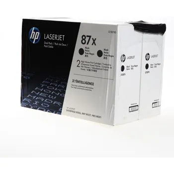 HP 87X originální tonerová kazeta dvojbalení černé CF287XD