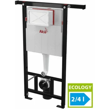 Alcadrain Jádromodul WC modul Ecology pro suchou instalaci - stavební výška 1,12 m AM102/1120E