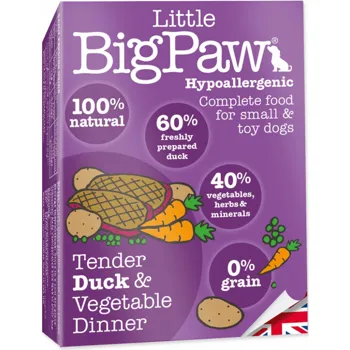 LITTE BIGPAW Dog kachna & zelenina 150 g