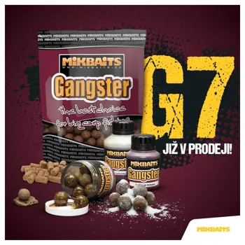 Mikbaits boilies Gangster 2,5kg 24mm g7 master krill