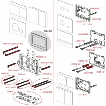 Alcadrain FLAT INOX (nerez) AIR-INOX