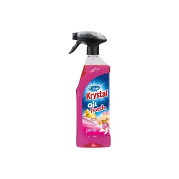 Cleamen Krystal WC olejový osvěžovač růžový Melone 750 ml