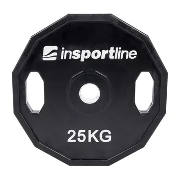 inSPORTline Ruberton Pogumovaný olympijský kotouč 25 kg,50mm