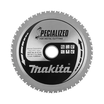 Makita B-47167 pilový kotouč 150mmx20mm TCT 52Z tenký kovoldB-47008