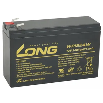 Long 12V 6Ah HighRate F2 PBLO-12V006-F2AH