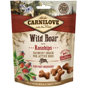 Carnilove Crunchy Snack Wild Boar & Rosehips 200 g