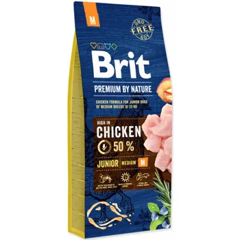 Brit Premium by Nature Junior M 15 kg