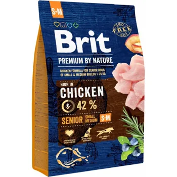 Brit Premium by Nature Senior S+M 3 kg