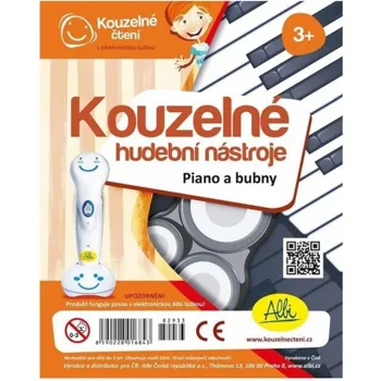 Albi Kouzelné čtení Kouzelné hudební nástroje Piano a bubny