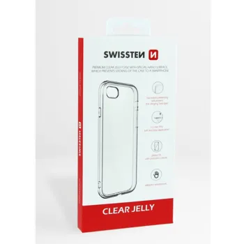 Pouzdro SWISSTEN CLEAR JELLY HUAWEI Y7 PRIME 2018 čiré