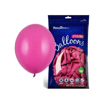 BALÓNEK latexový metalický 26 cm magenta