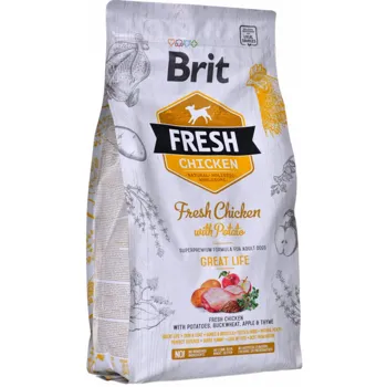 Brit Fresh Chicken with Potato Adult Great Life 2,5 kg