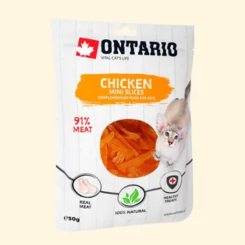 Ontario Mini Chicken Slices 50 g