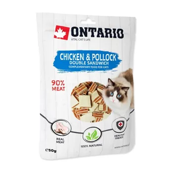 Ontario Chicken & Pollock Double Sandwich 50 g