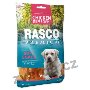 Rasco Premium proužky kuřecí se sýrem 80 g