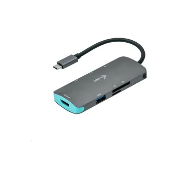 i-Tec USB-C Metal Nano Dock 4K HDMI + Power Delivery 100 W C31NANODOCKPD