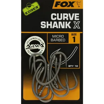 Fox Edges Curve Shank X Hooks vel.1 10ks