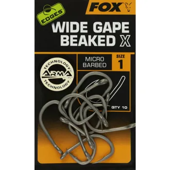 Fox Edges Wide Gape Beaked X Hooks vel.2 10ks