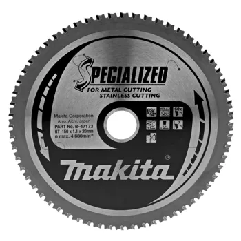 Makita pilový kotouč 150mmx20mm TCT 60Z sus/kov STOP B-47173