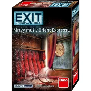 Dino Exit Úniková hra Mrtvý muž v Orient expresu