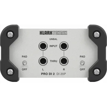 Klark Teknik DI 20P Passive Stereo DI Box