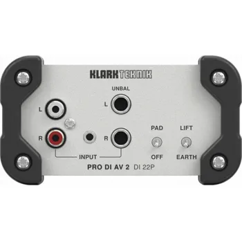 Klark Teknik DI 22P Passive Stereo DI Box