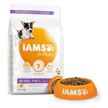 Iams Dog Puppy Small & Medium Chicken 3 kg