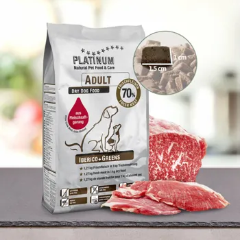 Platinum Adult Iberico & Greens 1,5 kg