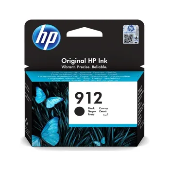 HP 912 originální inkoustová kazeta černá 3YL80AE