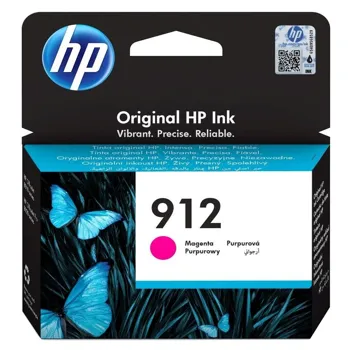 HP 912 originální inkoustová kazeta purpurová 3YL78AE