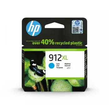 HP 912XL originální inkoustová kazeta azurová 3YL81AE