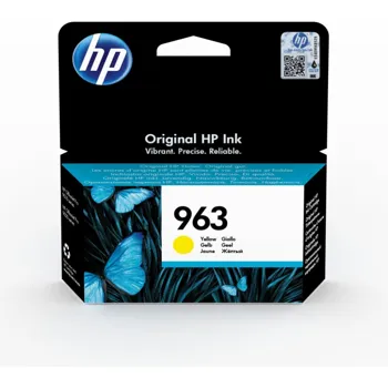 HP 963 originální inkoustová kazeta žlutá 3JA25AE