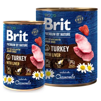 Brit Premium by Nature Turkey with Liver 0,8 kg