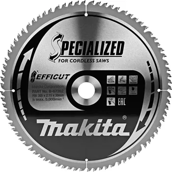 Makita TCT pilový kotouč Efficut 305mm x 30mm x 80T B-67262