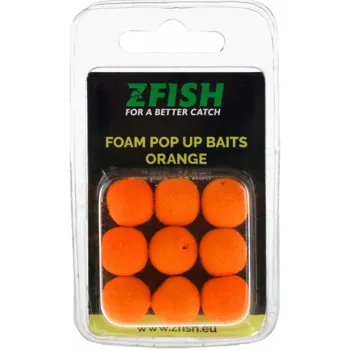 Zfish Pěnová Nástraha Foam Pop up Baits Orange 15mm 9ks