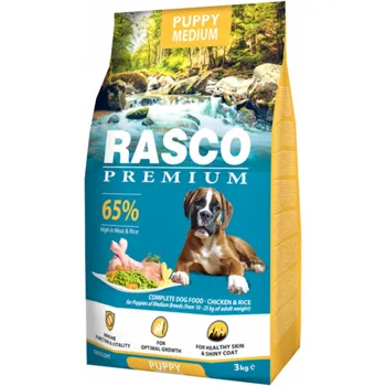 Rasco Premium Puppy & Junior Medium 3 kg