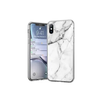 Pouzdro Wozinsky Marble Samsung Galaxy A50 bílé