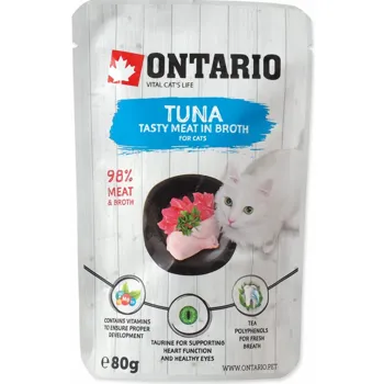 Ontario Cat Tuna in Broth 80 g