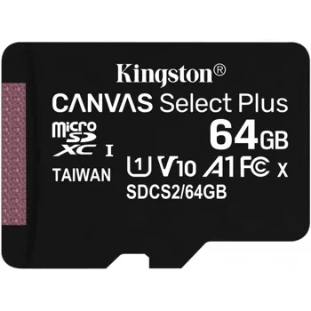 Kingston Canvas Select Plus microSDXC 64 GB SDCS2/64GBSP