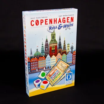 Queen Games Copenhagen Roll & Write EN/FR/NL/DE