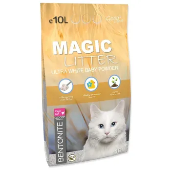 Magic Cat Magic Litter Bentonite Ultra White Baby Powder 10 l