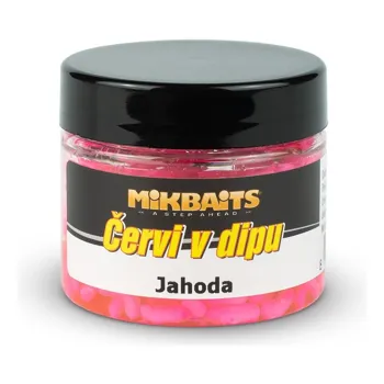 Mikbaits Červi v Dipu 50ml Jahoda