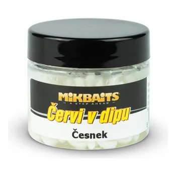 Mikbaits Červi v Dipu 50ml Česnek