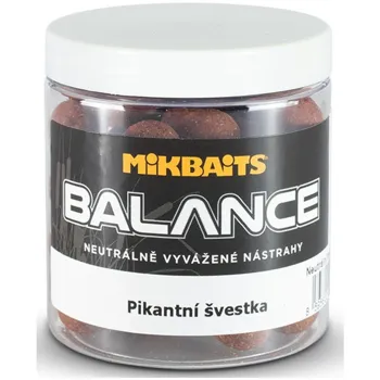 Mikbaits boilies Spiceman Balance 250ml 20mm Pikantní Švestka