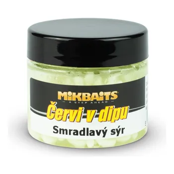 Mikbaits Červi v dipu 50ml Pikantní švestka