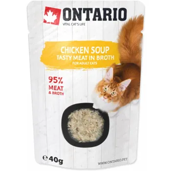 Ontario Cat Soup Chicken with vegetables 40 g