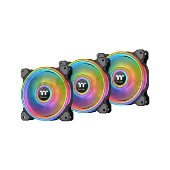 Thermaltake Riing Quad 12 RGB Radiator Fan TT Premium Edition 3 Pack CL-F088-PL12SW-A