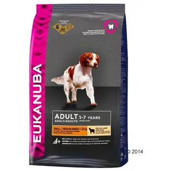 Eukanuba Adult Small & Medium Lamb & Rice 2,5 kg