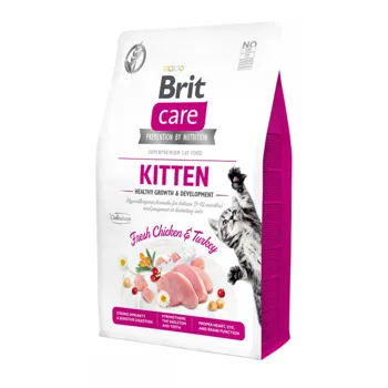 Brit Care Cat Grain-Free Kitten Healthy Growth & Development 2 kg